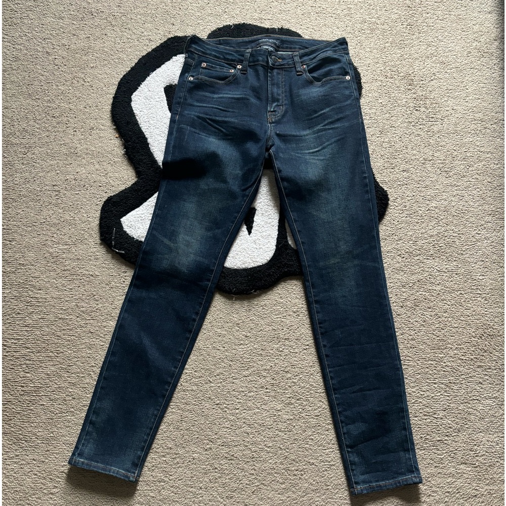 Dark Navy Skinny Jeans 
32x34
Worn 1x
$25/OBO